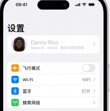 新抚appleID维修服务iPhone设置中Apple ID显示为灰色无法使用 