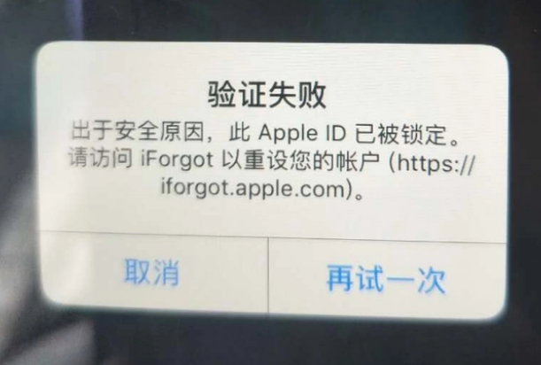 新抚iPhone维修分享iPhone上正常登录或使用AppleID怎么办 