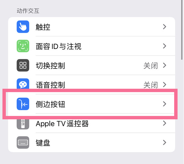 新抚苹果14维修店分享iPhone14 Plus侧键双击下载功能关闭方法 