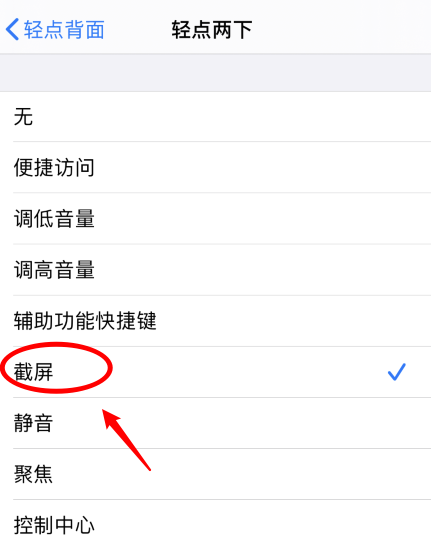 新抚苹果手机维修分享iPhone12如何启用双击截屏 
